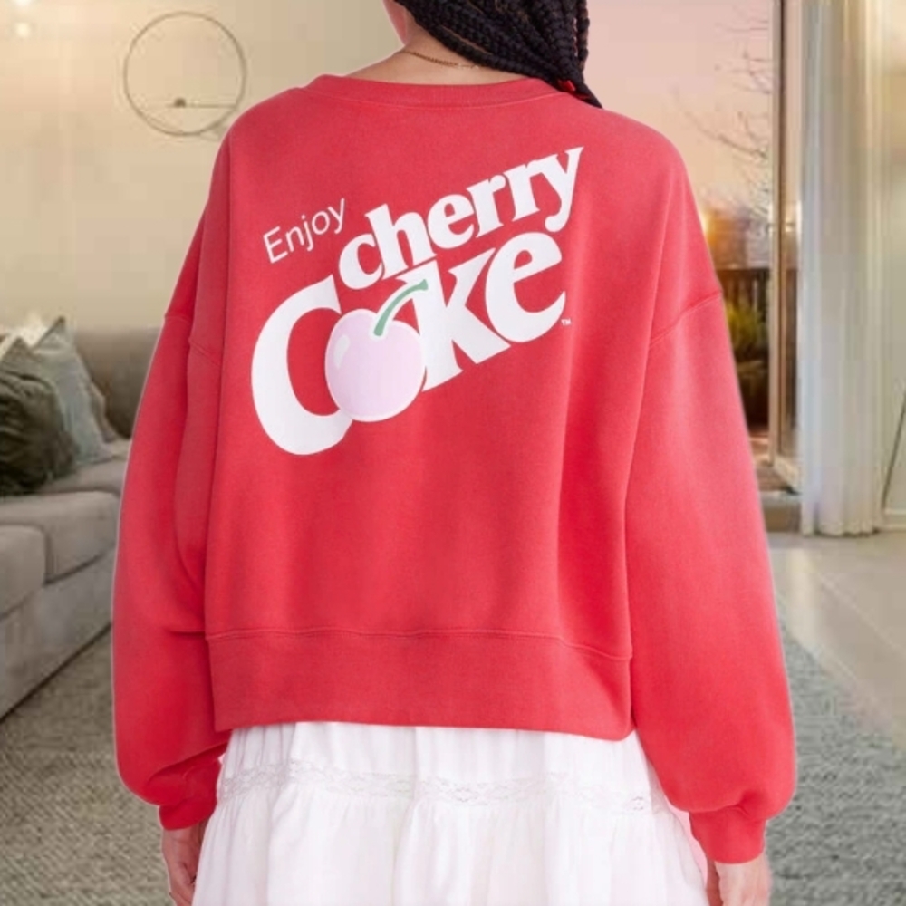 Cherry Coke Red Women's Sweatshirt